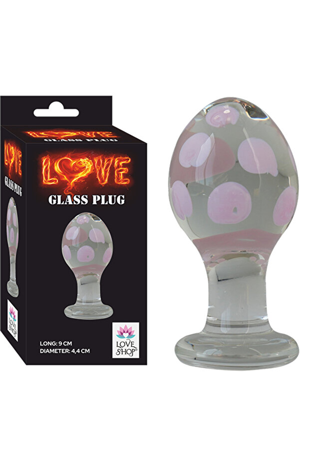 LOVE GLASS PLUG - 1