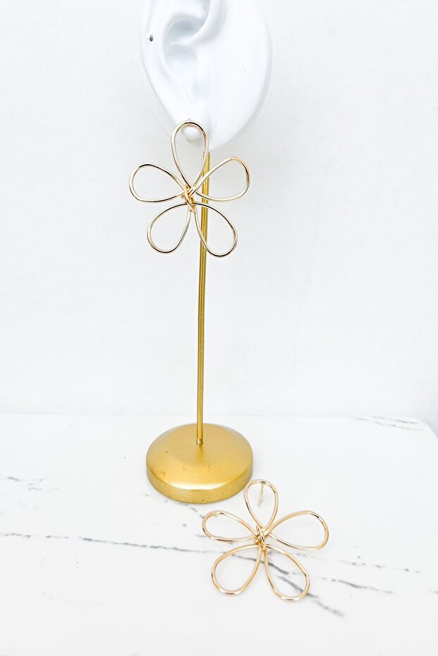 Çiçek Model Küpe - 3