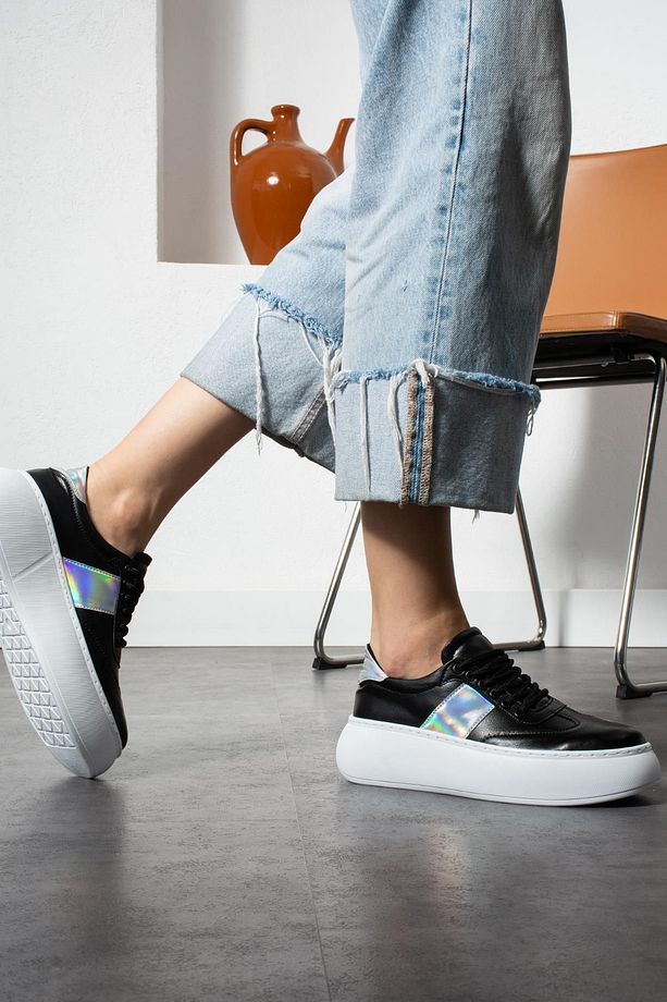 Nita Kadın Sneaker Bağcıklı ayakkabı - 4