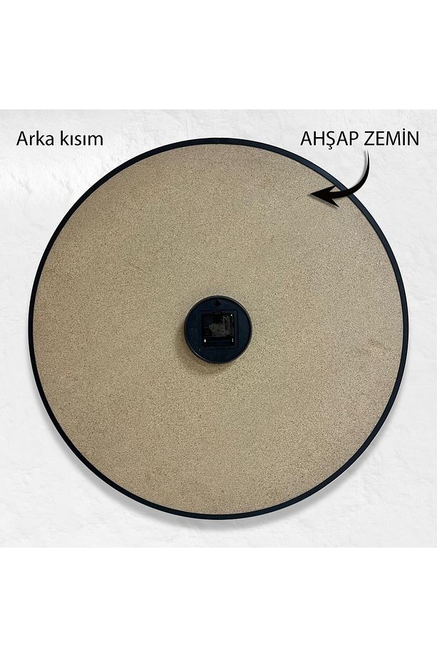 Kanvas (Ahşap) Duvar Saati - 70 cm - 5