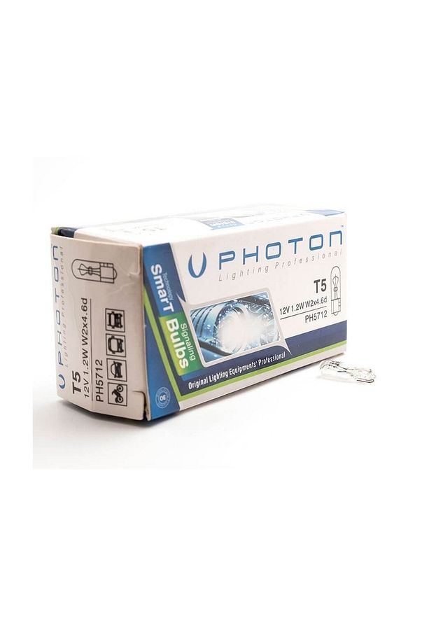 T5 Minik Dipsiz Oto Ampul 12v 1.2w Photon Ph5712 10adet - 2