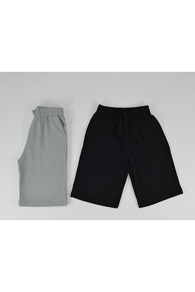 4-11 Years Knitted Capri - Pack of 2