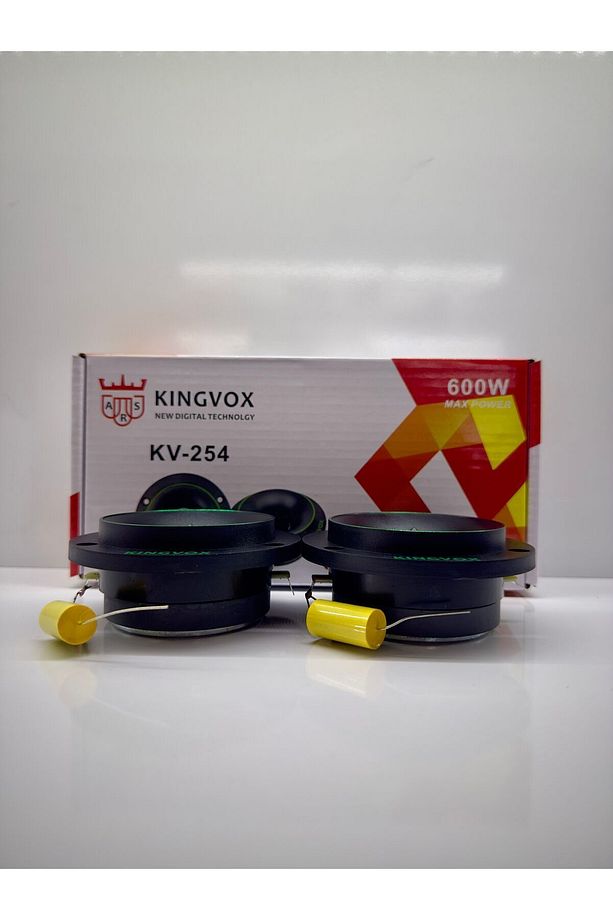 Kingvox Kv-254 600w 75rms 10 Cm Dome Tweeter Takımı - 2 Adet - 3