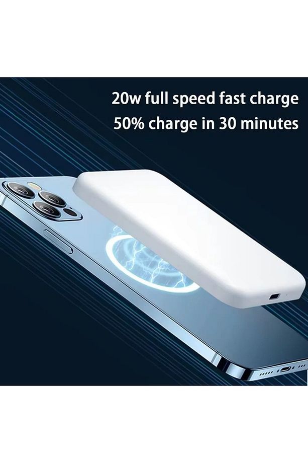 Magsafe Wireless Kablosuz Şarj Power Bank (iphone Xr Ve Üstü) - 5