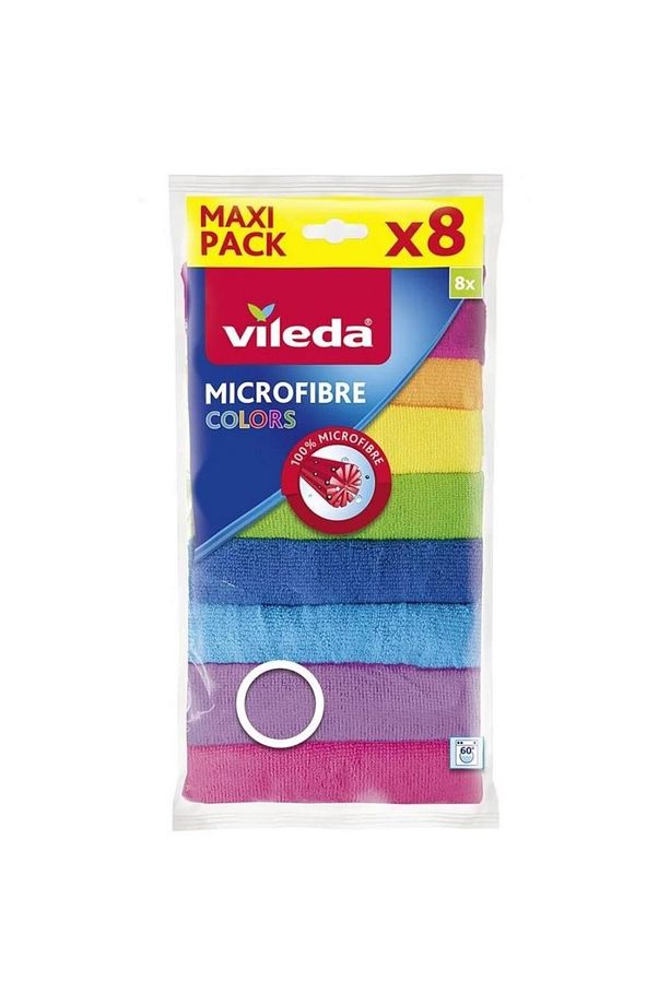 Mikrofiber Colors Temizlik Bezi 8'li Paket - 1