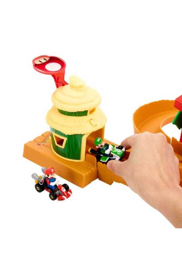 Super Mario Bros. Filmi Mario Kart Kong Ormanı Yarış Pisti HMK49 - 7