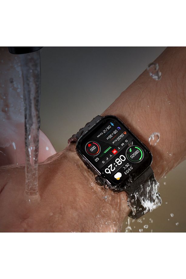 Mibro Watch T1 1.6 Inç Amoled Hd Ekran 2 Atm Sesli Görüşme Özellikli Akıllı Saat Siyah - 4