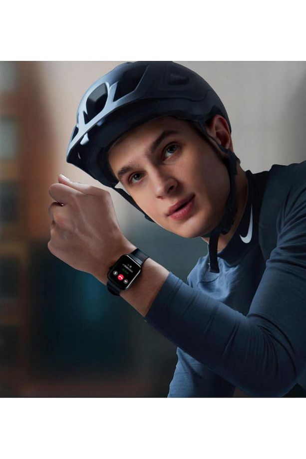 Mibro Watch T1 1.6 Inç Amoled Hd Ekran 2 Atm Sesli Görüşme Özellikli Akıllı Saat Siyah - 5