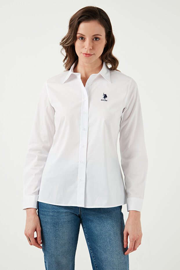 US Polo Slim Fit Cotton Shirt - G082GL0041672150