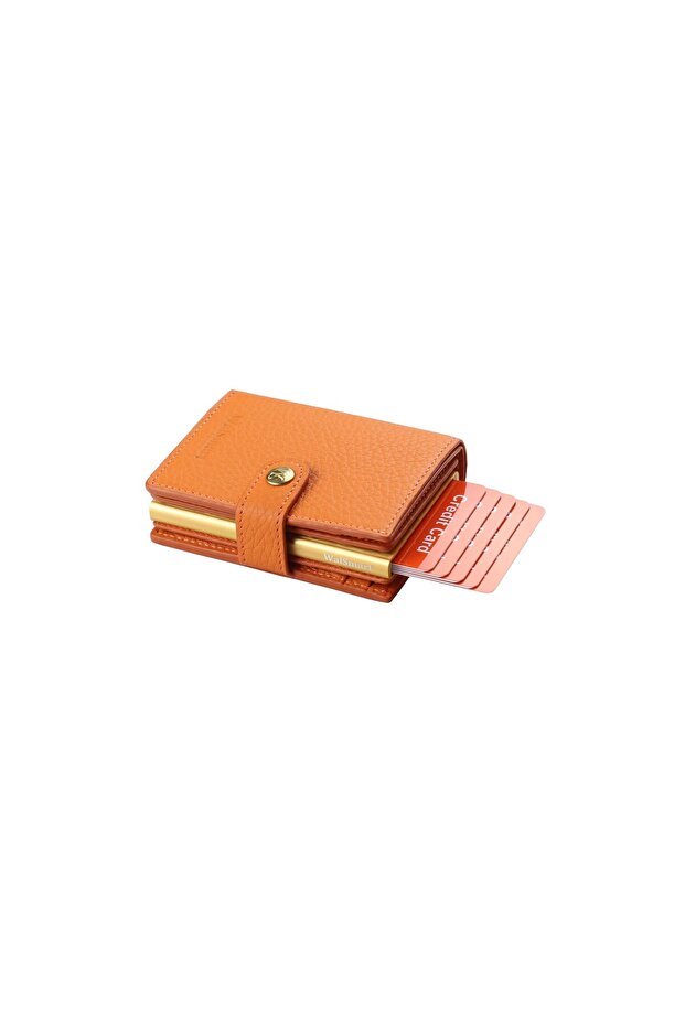 Leather Wallet with Smart Mechanism - Multiple Floter