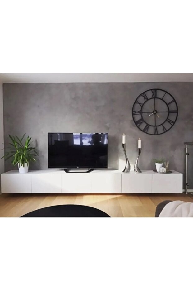 Mdf White Tv Ünitesi