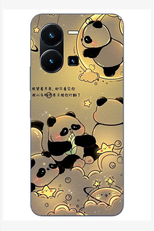 Y35 Special Series Printed Pattern Sad Panda Cover Case Sad Panda