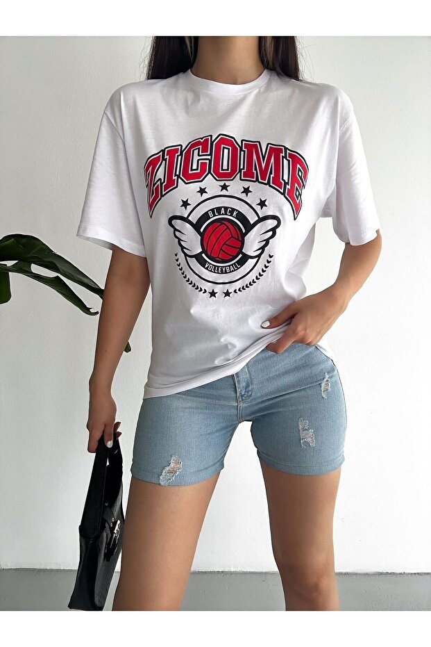 Women's Zicome Printed Basic T-Shirt