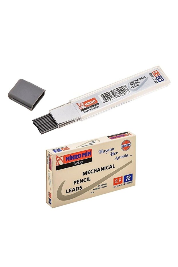 قلم Micromin Leads مقاس 0.9 مم مقاس 60 مم (عبوة من 24 قطعة)