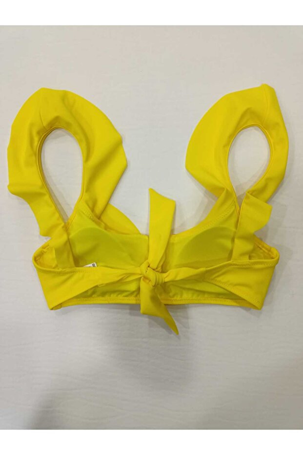 Flounced Frilly Bikini Top - 2