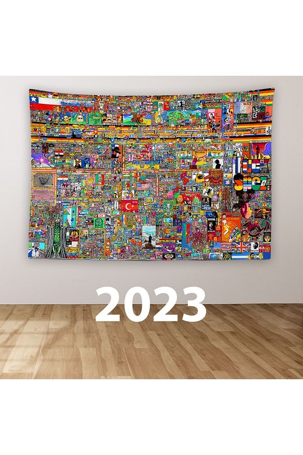 Reddit R/Place 2023 Duvar Örtüsü - 1