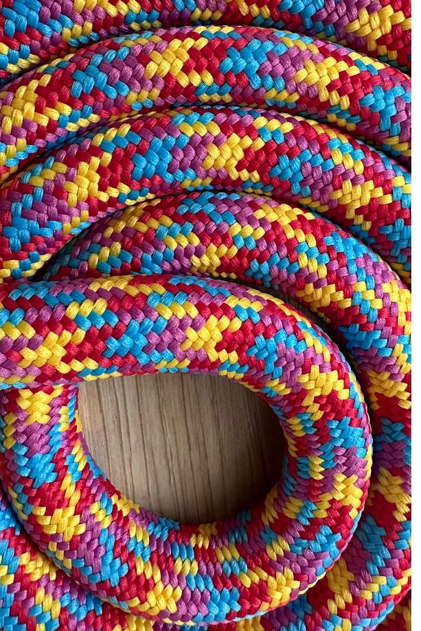 Köpek Gezdirme Tasma Kayışı Zigzag 50 Kg Tasma Halatı Kedi Köpek Gezdirme Ipi - 5