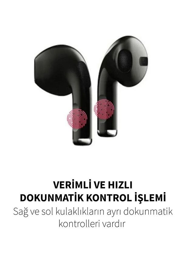 Yeni Pro 5 Plus Bluetooth Kulaklık Ios Android Uyumlu A+ Kalite Hd Ses Performansı - 5