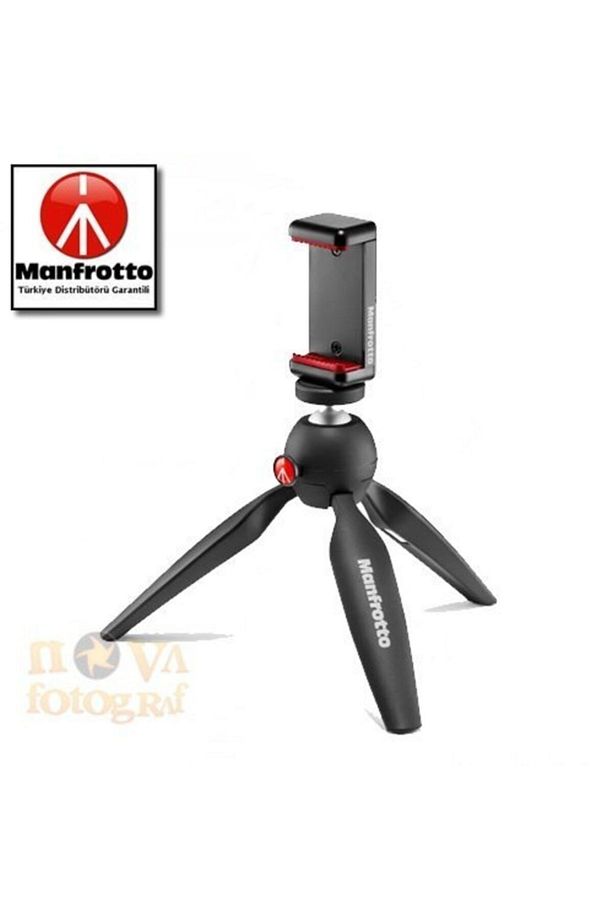 Mini Tripod + Universal Smartphone Clamp Black ( Mtpıxı Tripod + Mclamp ) - 2