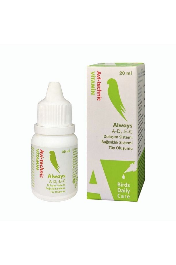 Technic Always-kafes Kuşları Için Vitamin A-d3-e-c - 1
