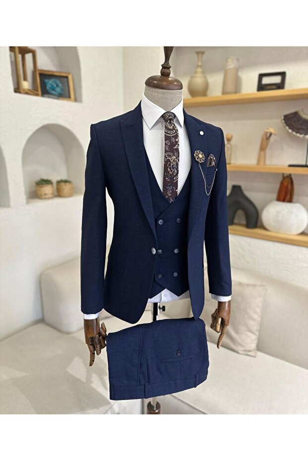 Slim Fit Tight Fit Vest Suit