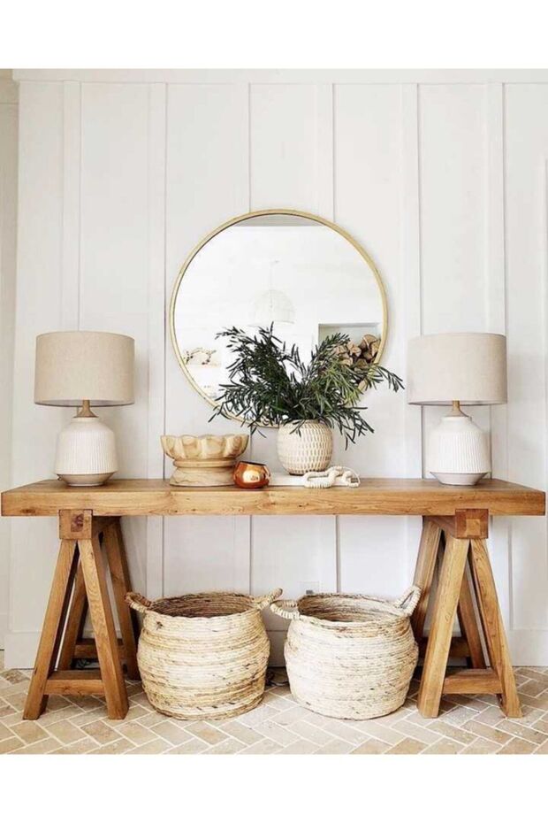 Ahşap Dresuar rustik - 1