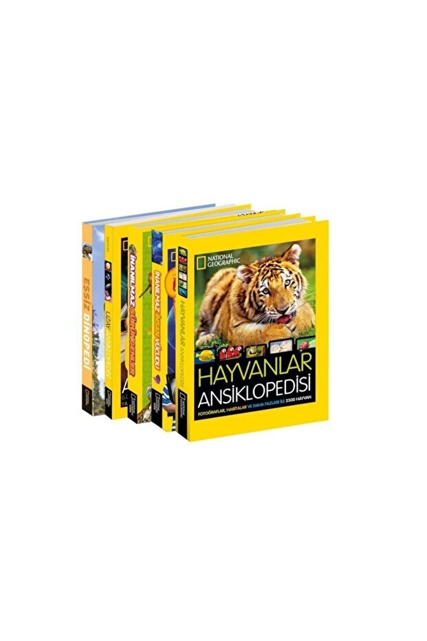 National Geographic Kids Dev Ansiklopedi Seti 5 Kitap kitabı - Kolektif - Beta Kids