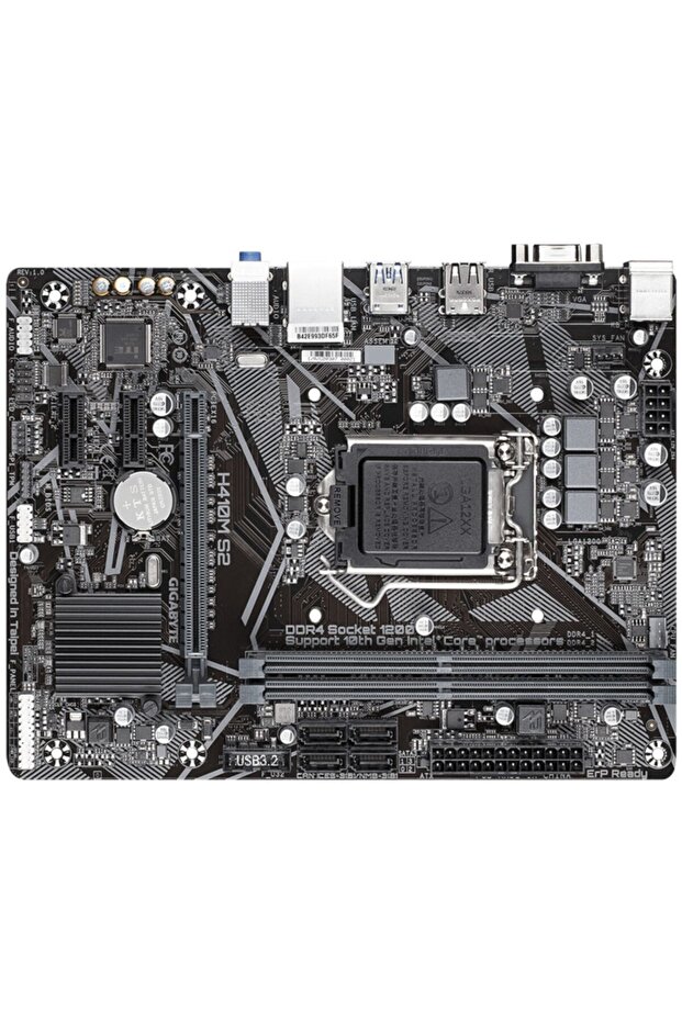Gıgabyte H410m-s2 Ddr4 2933/2133mhz Matx Dvı 1200p - 2