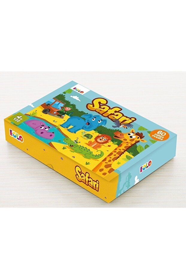 60 Piece Puzzle - Safari