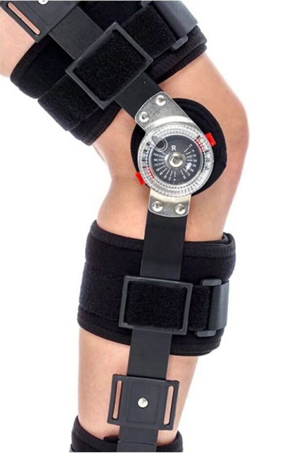 Orlex Angle Adjustable Breys (with Button) Adjustable Knee Brace (with Button) (Short 47 cm)
