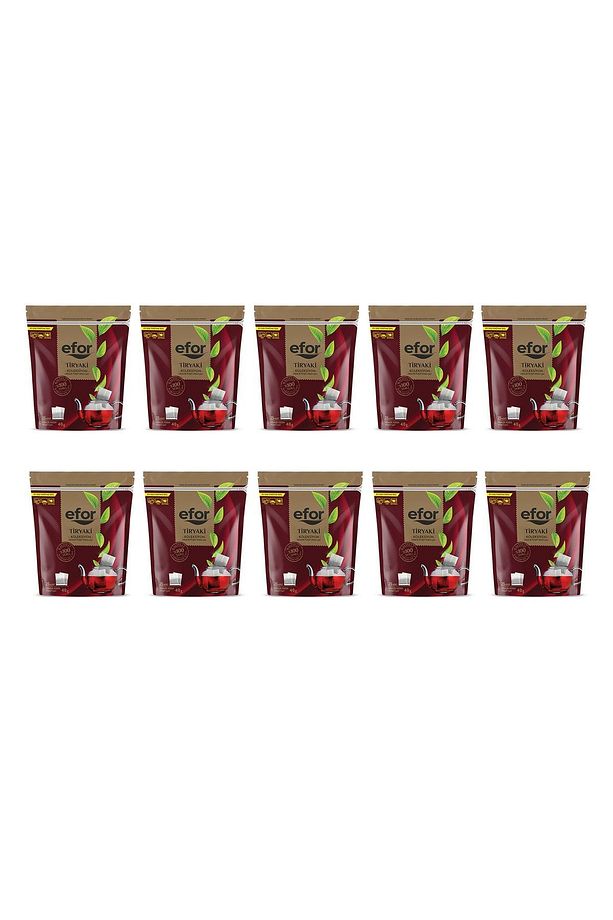 Efor Demlik Poşet Çay Jumbo Tiryaki 40 Gr 25 Li X 10 Adet - 1