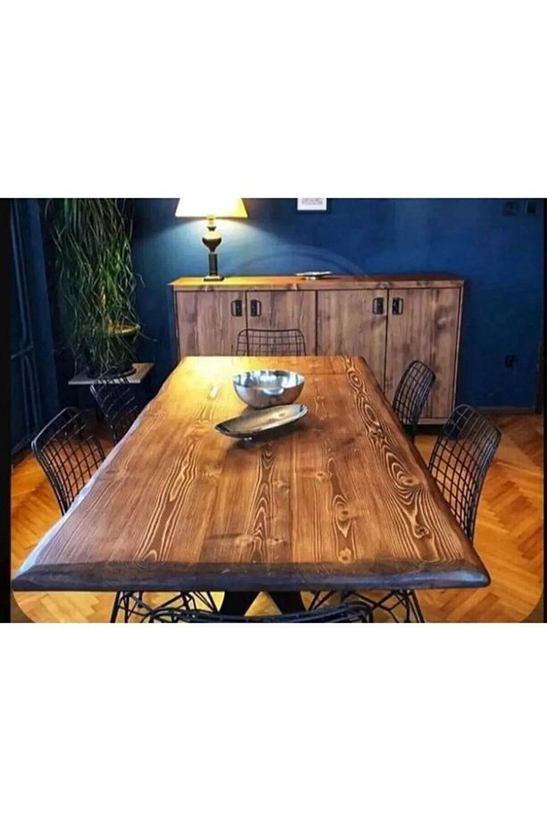 Kütük Yemek Masası 80x120 - 1