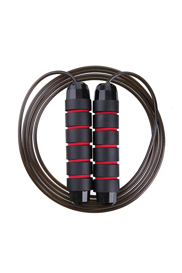 Tangle-Free Speed Skipping Rope with Ball Bearing EVA Non-slip Foam Handle Adjustable Jump Ropes ... - 2