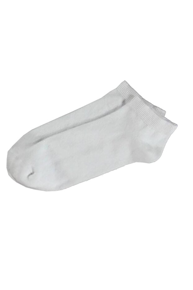 9 Pairs Men's Booties Socks - White