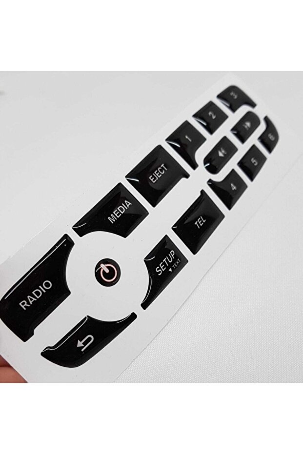Renault Fluence Touch Plus Tape Keypad Piano Black New