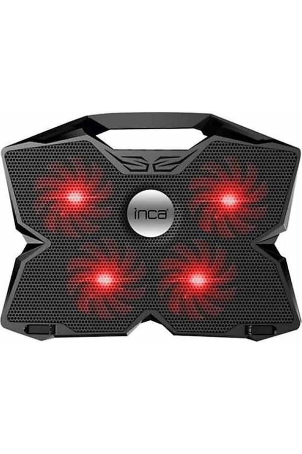 Inc-3280 3 Tutacaklı 4 Fanlı Led Işık 11"-17" Led Notebook Soğutucu( Fan Hızı Ayarlama Dümesi) - 1