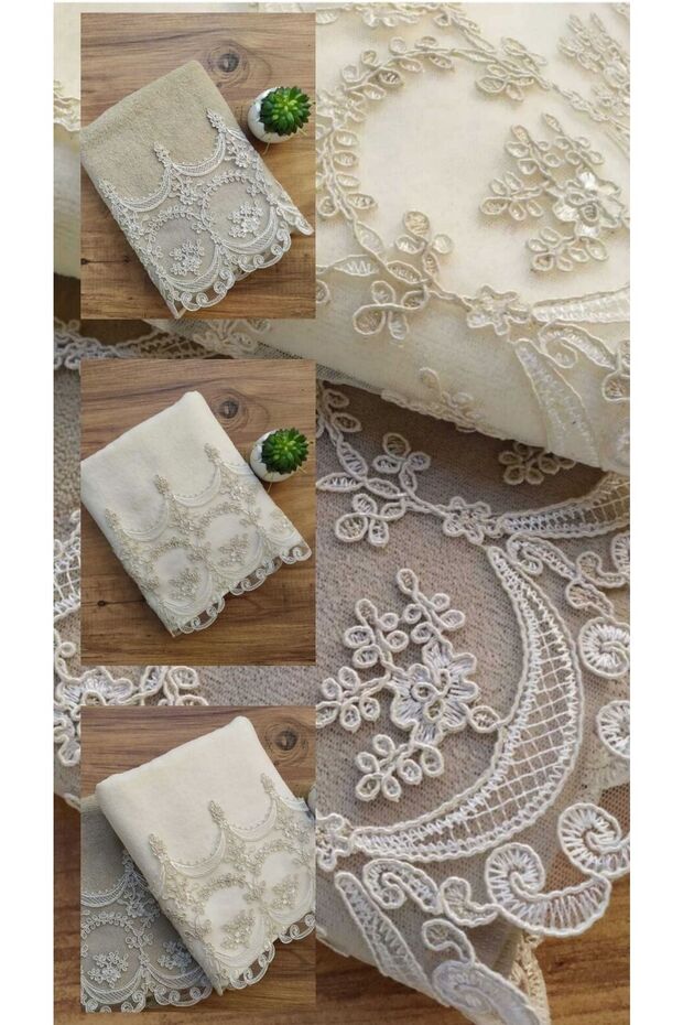 Dowry Fabella Velvet Hand and Face Towel Set of 2 50/90cm