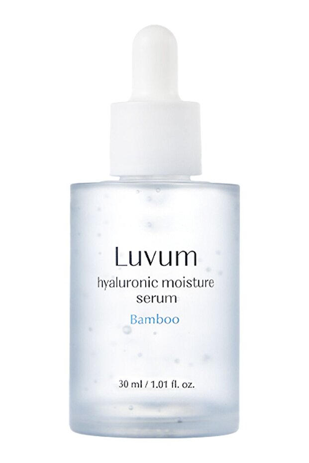 Luvum Bamboo Serum is a hypoallergenic, intensely moisturizing serum containing Bamboo extract and plant-based hyaluronic acid.