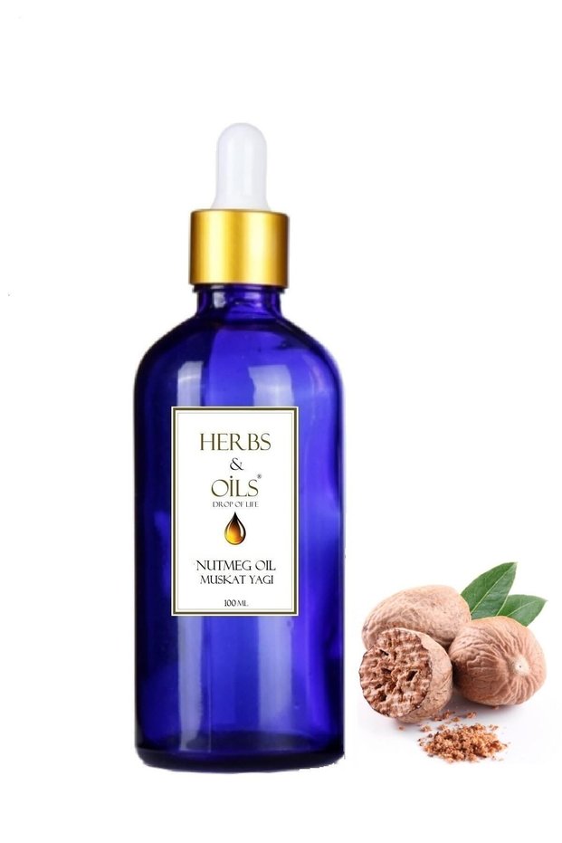 Coconut Nutmeg Oil Mis Cevizi Muskat Yağı 100 ml