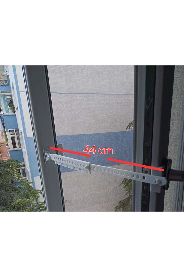 2 Adet Ayarlanabilir Plastik Pencere Kolu Kapı Cam Aralama Stoperi Kolu Tutucu Tutacağı Durdurucu Ta - 4