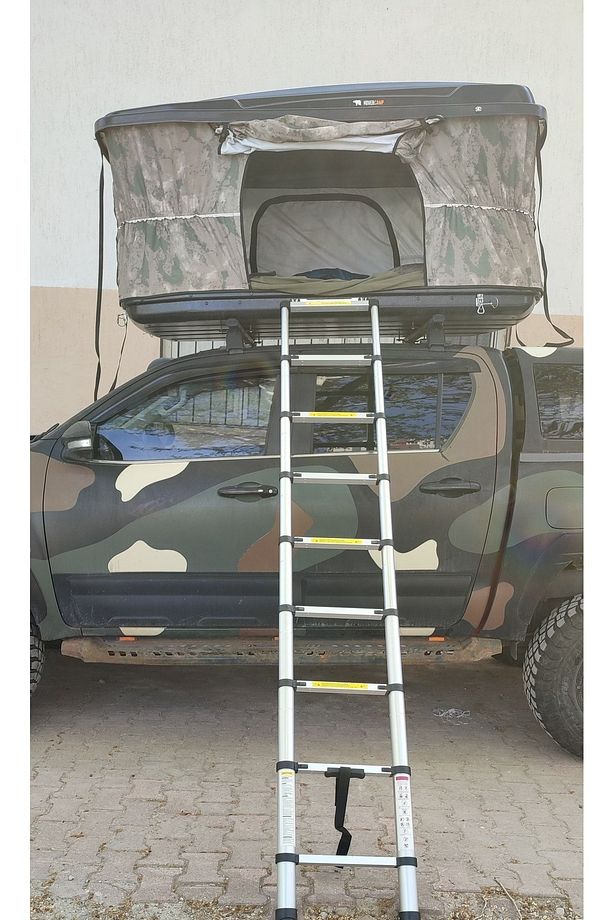 Hovercamp 2 Kişilik Araç Üstü Çadır Rooftop Tent Tüm Araçlara Uygun 4 Mevsim Kullanılabilir - 4