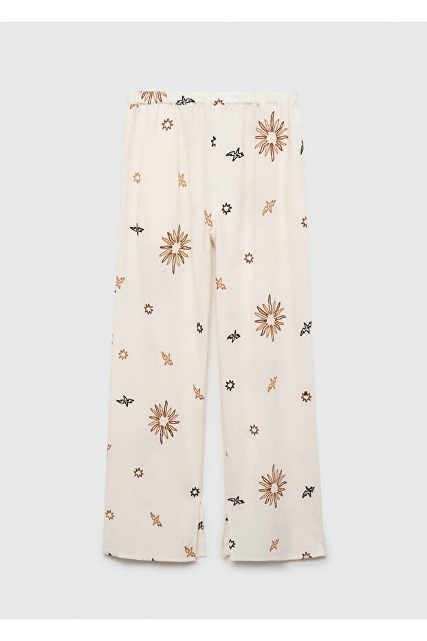 Sun Patterned Pants - 3