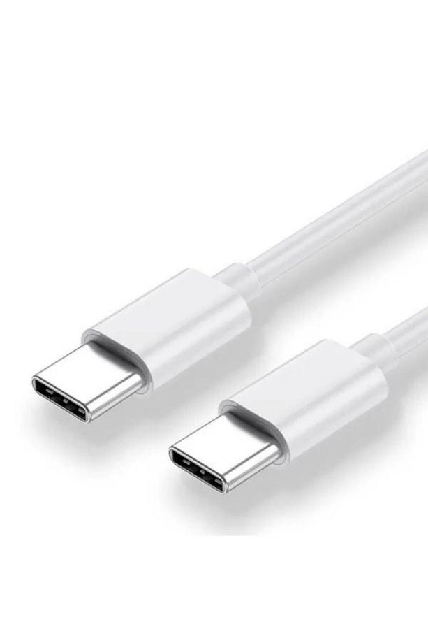 Type-c Şarj Kablosu Çift Taraflı Type-c To Type-c  Hızlı Şarj Kablosu İki Ucu Type-c Kablo 1 Metre - 2