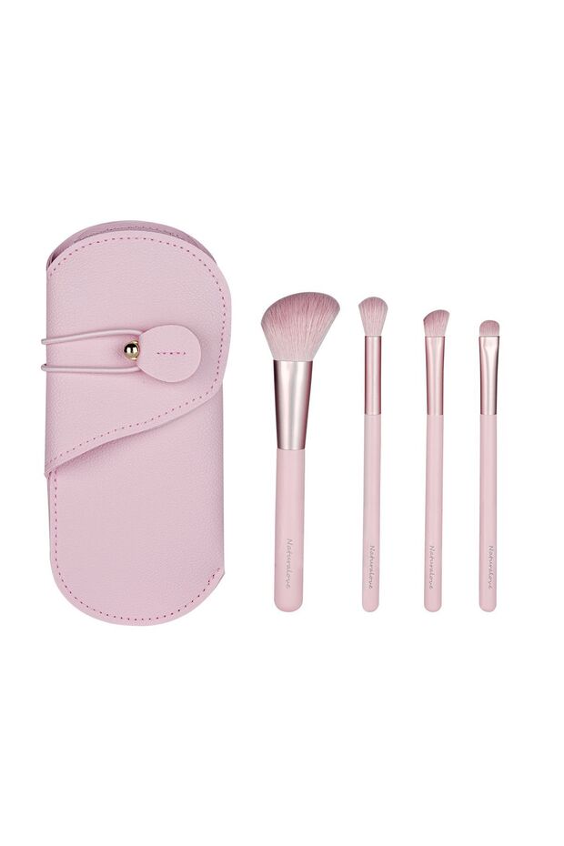 Makeup Brush Set - With Bag - 4
