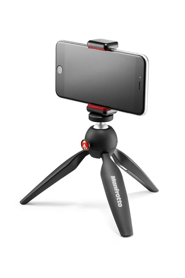 Mini Tripod + Universal Smartphone Clamp Black ( Mtpıxı Tripod + Mclamp ) - 1