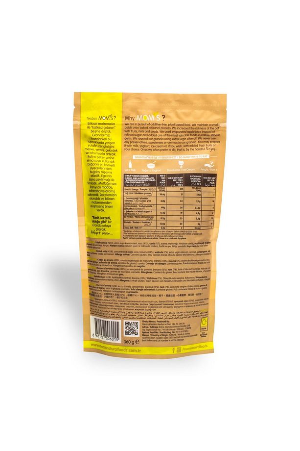 - Muz & Ceviz Granola 360 G - - 2