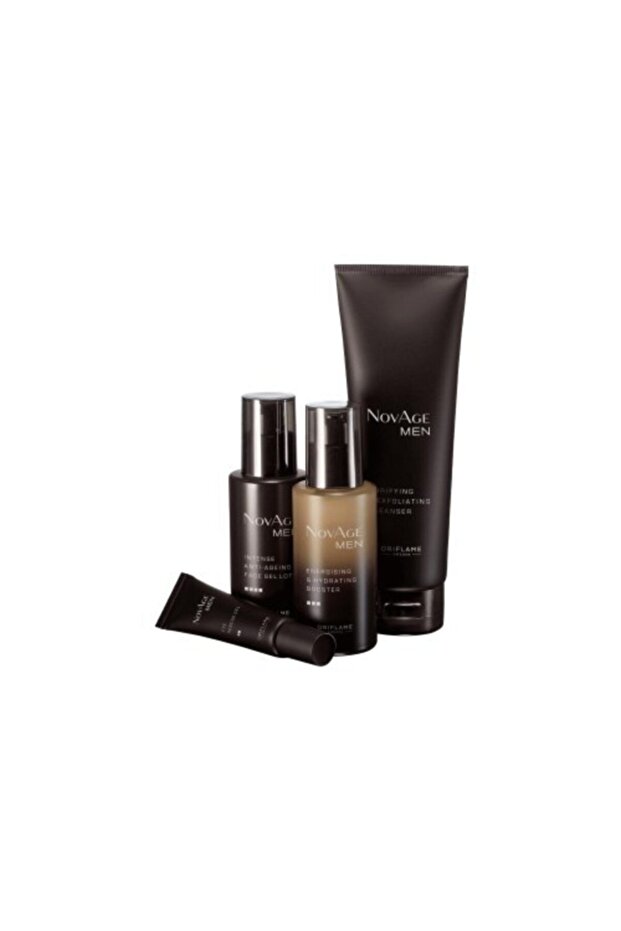 Novage Men's Anti-Aging Skin Care Set (Contains 4 Products.)