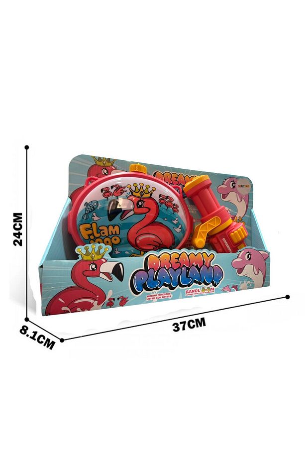 Sırt Çantalı Su Tabancası Seti 9 Metreye Kadar Atış Atma Menzilli 1200 ml Kapasiteli 20 cm - 4