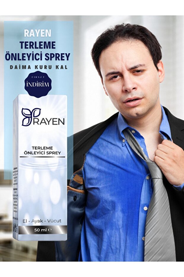 Terleme Önleyici Sprey 50ml X 12 Adet - 3