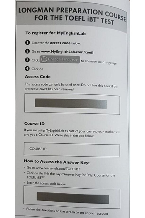 Longman Preparation Course For The Toefl Ibt Test With Answer Key 3rd Edition - 3